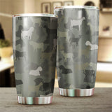 Boer Goat Camo Tumbler Cup