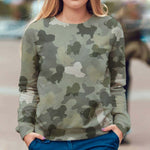 Bolognese Dog - Camo - Premium Sweater