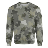 Bolognese Dog - Camo - Premium Sweater