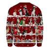 Border Collie - Snow Christmas - Premium Sweater