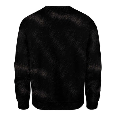 Border Collie - Face Hair - Premium Sweater