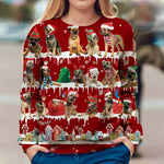 Border Terrier - Snow Christmas - Premium Sweater