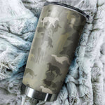 Borzoi Camo Tumbler Cup