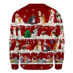 Borzoi - Snow Christmas - Premium Sweater