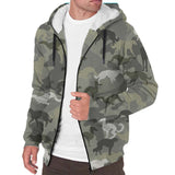 Borzoi Camo Fleece Hoodie