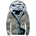 Borzoi Camo Fleece Hoodie