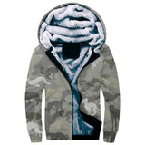 Borzoi Camo Fleece Hoodie