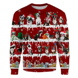 Boston Terrier - Snow Christmas - Premium Sweater