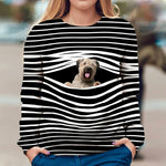 Bouvier Des Flandres - Stripe - Premium Sweater