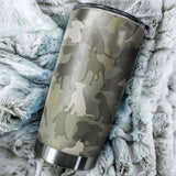 Boxer Camo Tumbler Cup