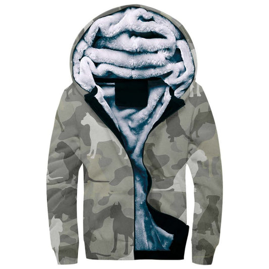 Boxer Camo Fleece Hoodie