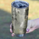 Boykin Spaniel Camo Tumbler Cup