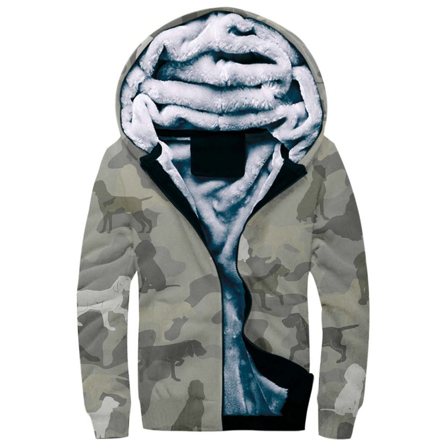 Bracco Italiano Camo Fleece Hoodie