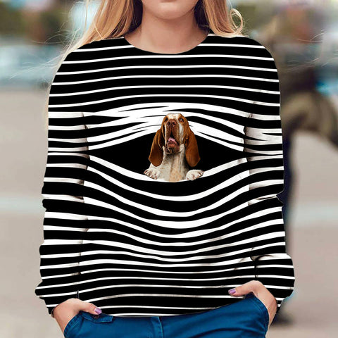 Bracco Italiano 2 - Stripe - Premium Sweater