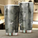 Braque Du Bourbonnais  Camo Tumbler Cup