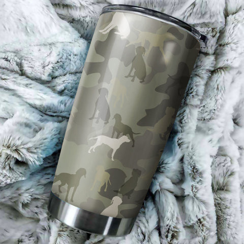 Braque Du Bourbonnais  Camo Tumbler Cup