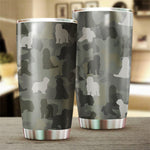 Briard Camo Tumbler Cup