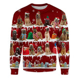 Briard - Snow Christmas - Premium Sweater