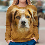 Brittany - Face Hair - Premium Sweater