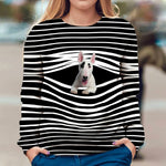 Bull Terrier - Stripe - Premium Sweater