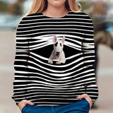 Bull Terrier - Stripe - Premium Sweater