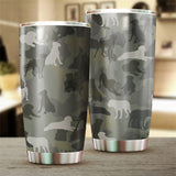 Bullmastiff Camo Tumbler Cup