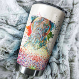 Bullmastiff Art Color Tumbler Cup