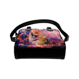 Chow Chow Yin Yang Shoulder Handbag