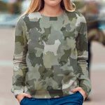 Cairn Terrier - Camo - Premium Sweater