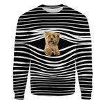 Cairn Terrier - Stripe - Premium Sweater