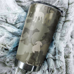 Cane Corso Camo Tumbler Cup