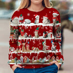 Cat - Snow Christmas - Premium Sweater