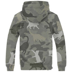 Cat Camo Fleece Hoodie