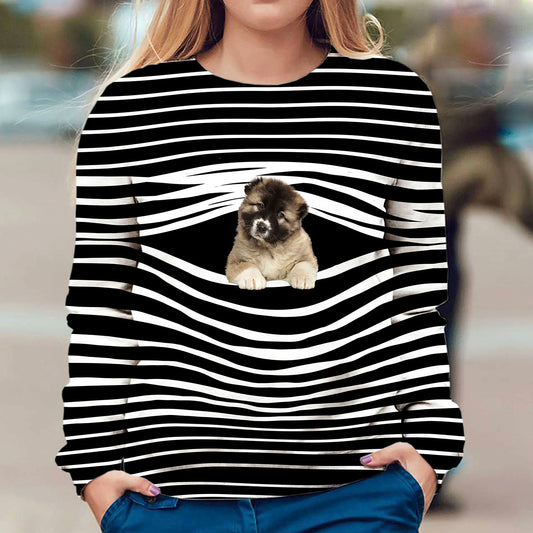 Caucasian Shepherd - Stripe - Premium Sweater