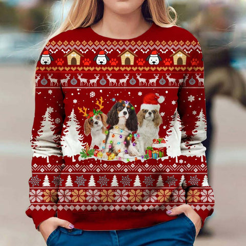 Cavalier King Charles Spaniel - Ugly - Premium Sweater