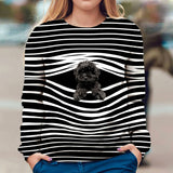 Cavapoo - Stripe - Premium Sweater