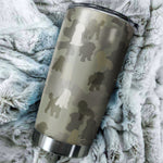 Cavoodle Camo Tumbler Cup