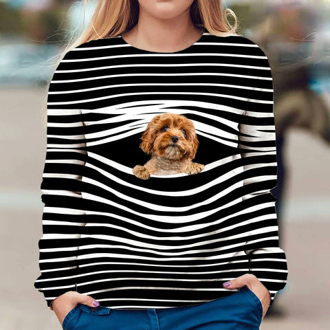 Cavoodle - Stripe - Premium Sweater