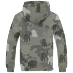 Cavoodle Camo Fleece Hoodie