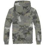 Central Asian Shepherd Camo Fleece Hoodie