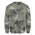 Chesapeake Bay Retriever - Camo - Premium Sweater