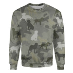 Chesapeake Bay Retriever - Camo - Premium Sweater