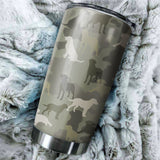 Chesapeake Bay Retriever Camo Tumbler Cup