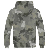 Chesapeake Bay Retriever Camo Fleece Hoodie