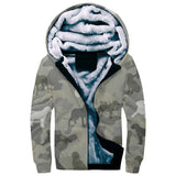 Chesapeake Bay Retriever Camo Fleece Hoodie