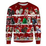 Chi-Poo - Snow Christmas - Premium Sweater