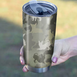 Chihuahua Camo Tumbler Cup