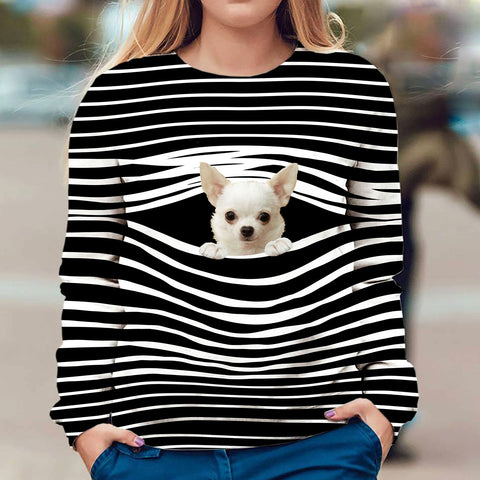 Chihuahua - Stripe - Premium Sweater