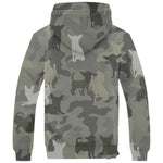 Chihuahua Camo Fleece Hoodie