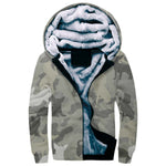 Chihuahua Camo Fleece Hoodie